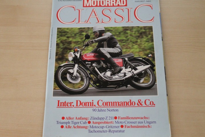 Motorrad Classic 06/1992